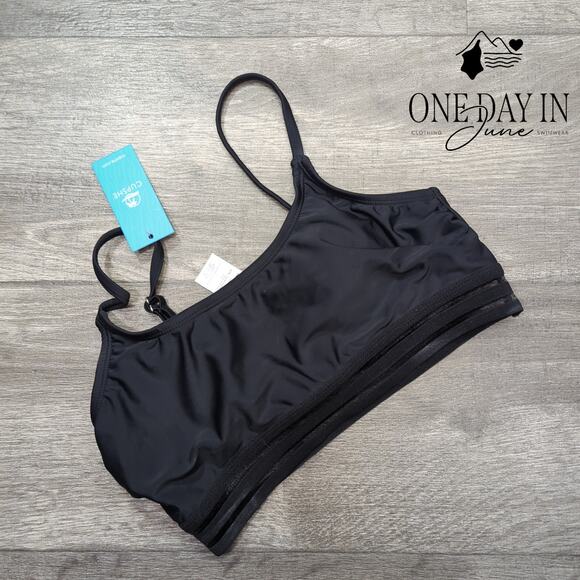 Cupshe Cropped Bikini Top Size S - Picture 1 of 4